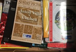 Collection of big match programmes to include Euro 2004 final + official tournament issue and guide,