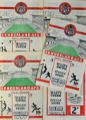 1953/1954 Sunderland home match programmes v Doncaster Rovers (FAC), Preston NE, Sheffield Utd,