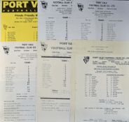 Port Vale Reserves v Wolverhampton Wanderers 1983/84, 1984/85, 1985/86, 1989/90, 1991/92, 1996/97,