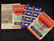 1959 British Lions to New Zealand Rugby Programmes (4): from the first half of the tour - v