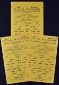 Wolverhampton Wanderers Youth matches home programmes 1962/1963 Norwich City, 1964/65 Chelsea,