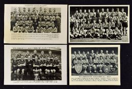 Wolverhampton Wanderers postcard team line-ups 1946/1947 players named (Wilkes stamp), 1949 Cup