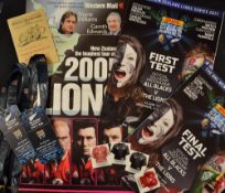 1959-2017 British Lions in New Zealand Rugby Selection: Clean neat 5