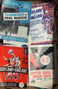 Interesting selection of Scottish football programmes to include internationals, finals, semi-finals