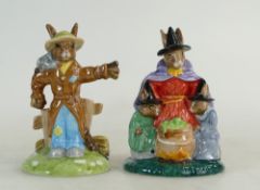 Royal Doulton limited edition Bunnykins figure Scarecrow DB359 (with cert) together with Witches