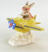 Royal Doulton Bunnykins figure Chocs Away DB267 with certificate