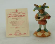 Royal Doulton Bunnykins figure Jester DB161,