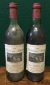 Chateau Pitray Cotes de Castillon 1979 Two bottles.