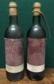 Alex Lichine Medoc 1973 Two bottles.