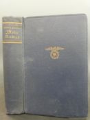 Adolf Hitler Mein Kampf printed in Germany, Munchen,