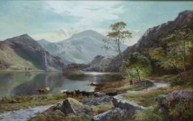 Sidney Richard Percy (1822-1886) oil on canvas Loch Lomond,