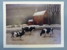 Svetlana Peters (daughter of Joseph Stalin) Lana Peters Christmas greeting card signed Lana and