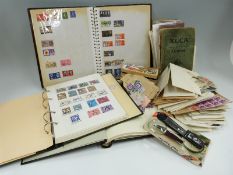 GB stamps in packets and tin, mainly Queen Elizabeth II,