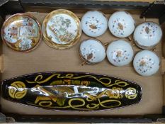 A studio pottery dish by Deirdre Malone,