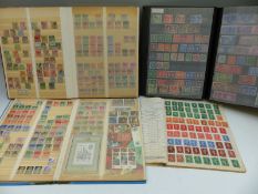 Four stockbooks of mainly GB stamps, all reigns,