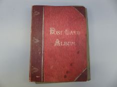 An album of early French and German postcards