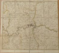 The Environs or Countries Twenty Miles Round London Drawn from Accurate Surveys by Thomas Kitchin
