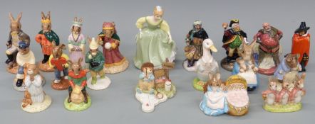 Five Royal Albert Beatrix Potter figures including Gentleman Mouse Made a Bow,