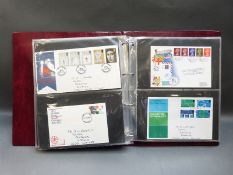An album of GB first day covers QE II to 1970 plus some early covers