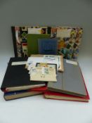 A tray of stockbooks of GB,