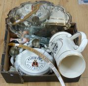 A quantity of local interest collectables to include Stroud crested items, Cainscross, Ebley,