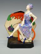 Kevin Francis limited edition 8/2000 figurine Tea with Clarice Cliff,
