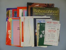A collection of theatre and other programmes from the 1940's onwards including Theatre Royal,