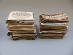 A large collection of loose postcards including Mabel Lucie Attwell, shipping including Cunard,