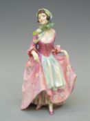 Royal Doulton figurine Suzette HN1487, impressed date mark for 1932,