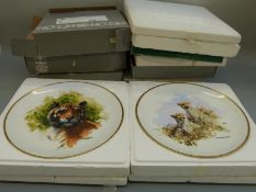Wedgwood collectors' plates including David Shepherd, Masons,