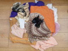 A Victorian French jet choker necklace comprising five cartouche with multiple drops,