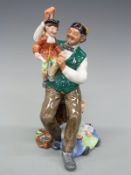 A Royal Doulton figure The Puppetmaker HN2253,