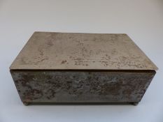 A collection of PHQ stamp cards, military badges including Welsh, Warwickshire & RGH,