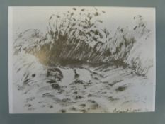 [Pottery] Bernard Leach CBE Signed postcard to Marjorie Parr,