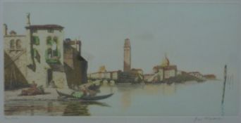 Joseph Kirkpatrick signed etching 'San Pietro',