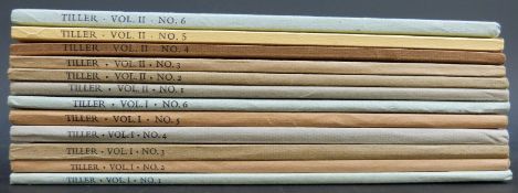 [Arts & Crafts] Tiller Magazine, 12 issues (complete) illustrated, Book Bindings, Architecture,
