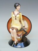 Kevin Francis limited edition 649/950 figurine Young Clarice Cliff,