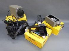 A boxed Minolta autochanger,