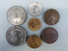 A collection of tokens including 24 classes of plants by Linnaeus,