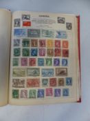 Two albums of all-world stamps,