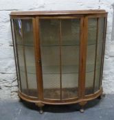 A glazed display cabinet,