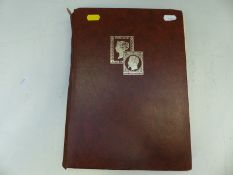 An extensive collection of German stamps in a stockbook