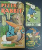 [Shaped Books] Peter Rabbit illustrated by C.H.