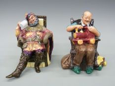 Two Royal Doulton figurines The Foaming Quart HN2162 and The Toymaker HN2250,
