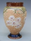 Doulton Slaters vase, marks to base Art Union of London and 1298,