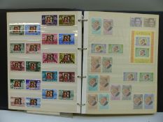 Two stockbooks of mint Commonwealth stamps relating to QE II Silver Jubilee,