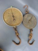 Two sets of Salter scales,