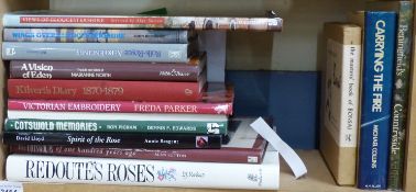 Redoutes Roses with 167 colour paintings, Spirit of the Rose photographed by David Lloyd, Bonsai,