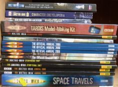 A collection of Dr Who annuals from 2006 onwards