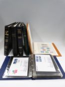 Various themed collections including Royal Family, Rowland Hill Anniversary,